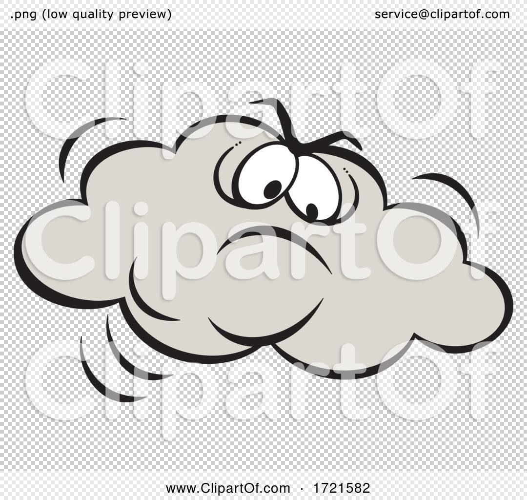 Cartoon Angry Cloud by Johnny Sajem #1721582