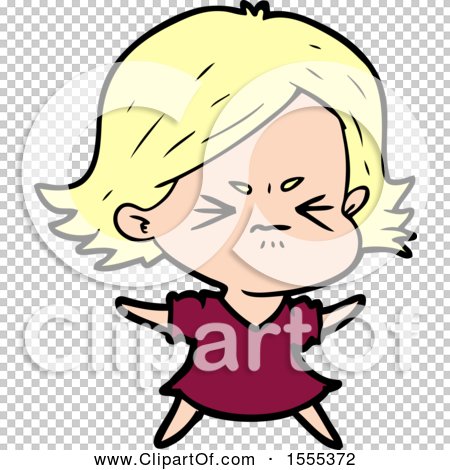 Cartoon Angry Woman by lineartestpilot #1555372