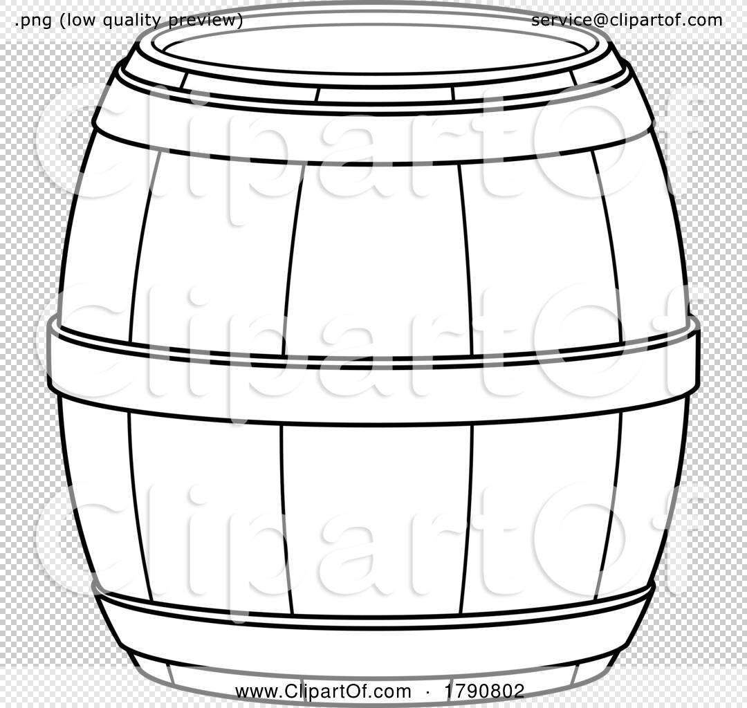 White Wood Beer BarrelWhite Wood Beer Barrel  