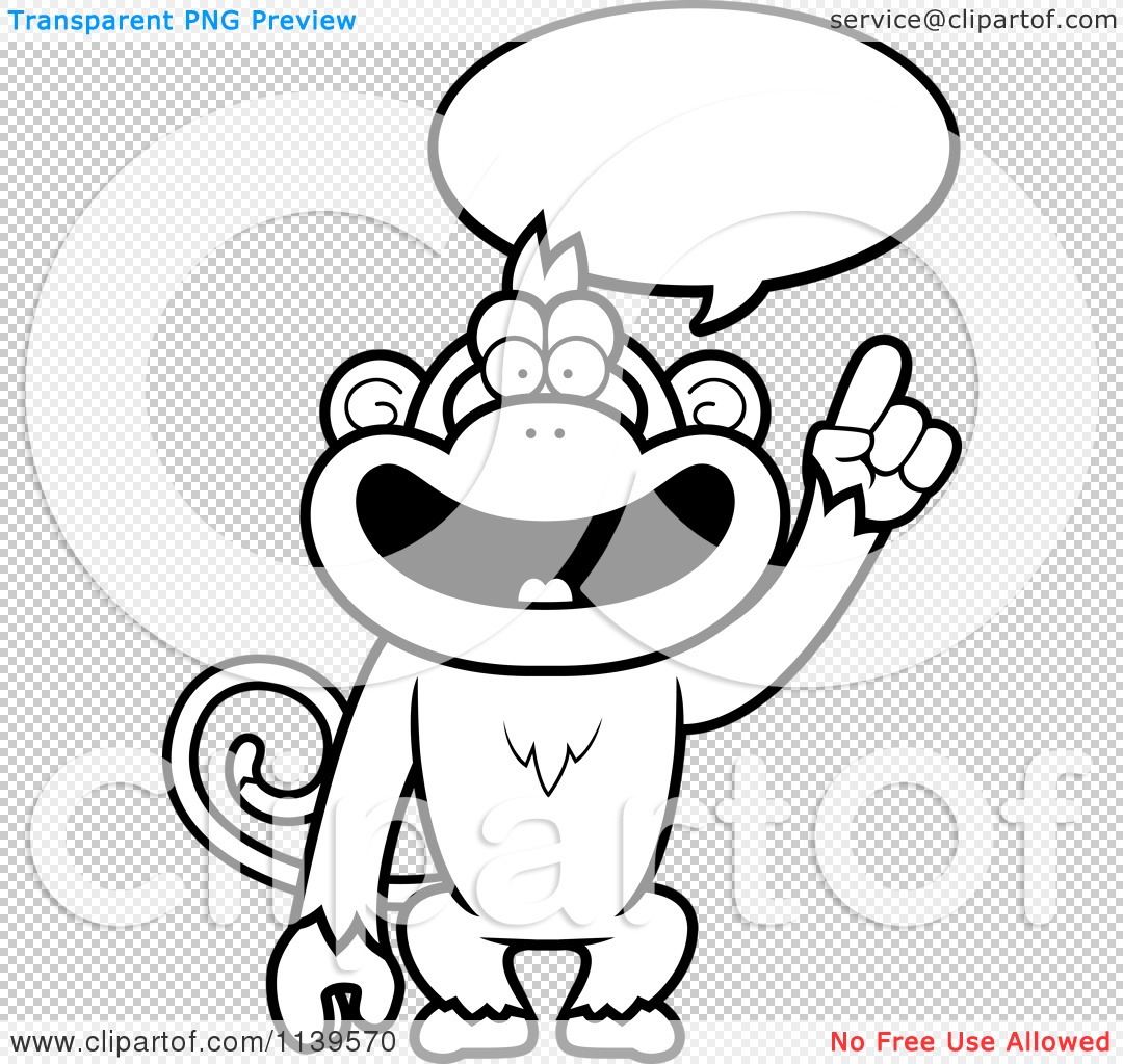Cartoon dabbing monkey on white background Stock Vector