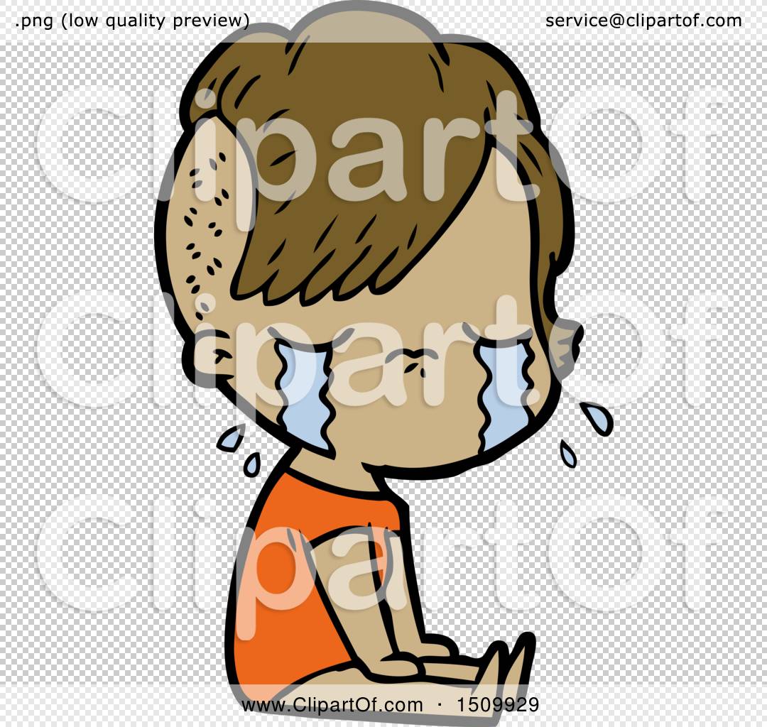 Cartoon Crying Girl by lineartestpilot #1509929