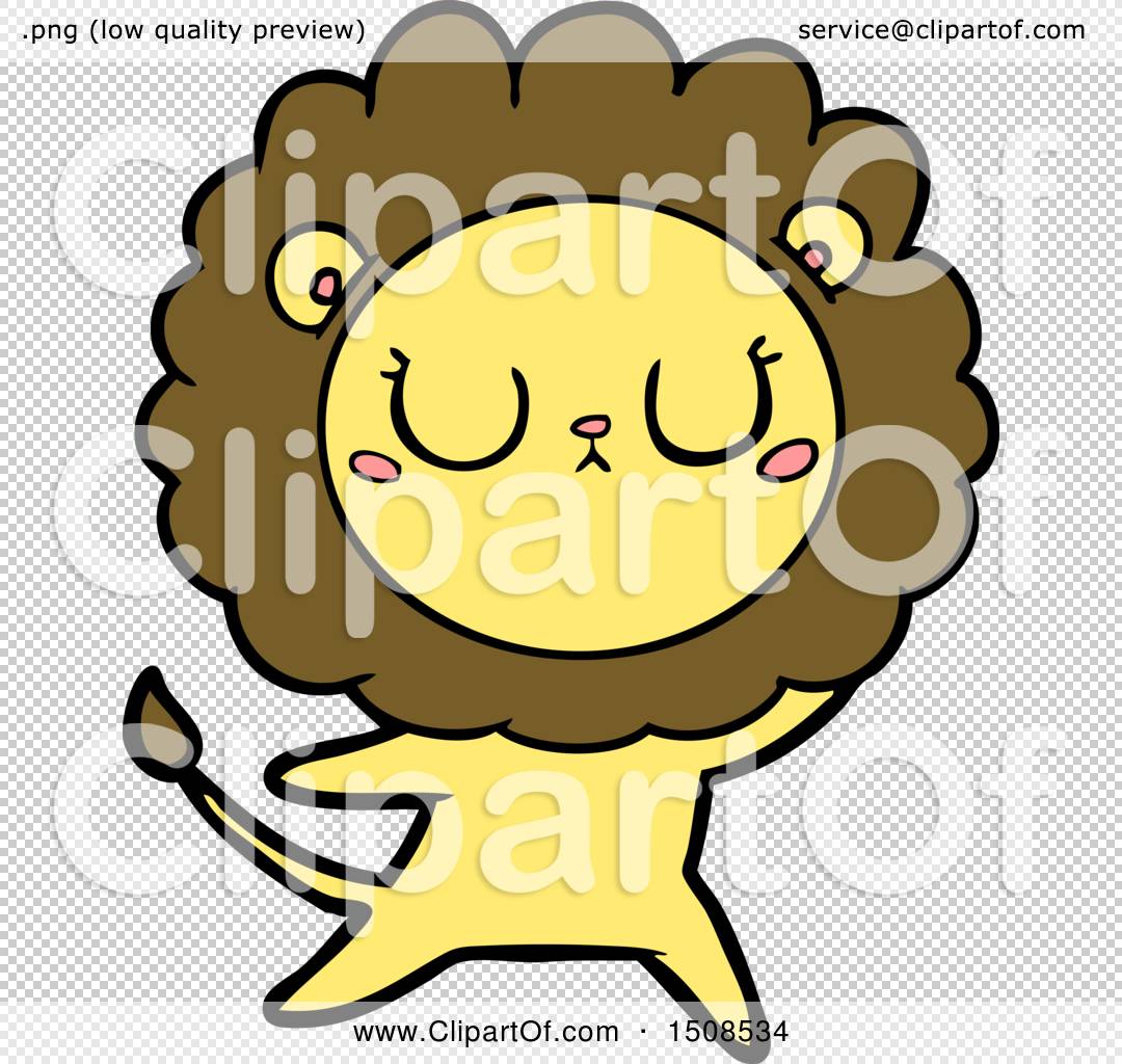 Cartoon Lion Dancing by lineartestpilot #1508534