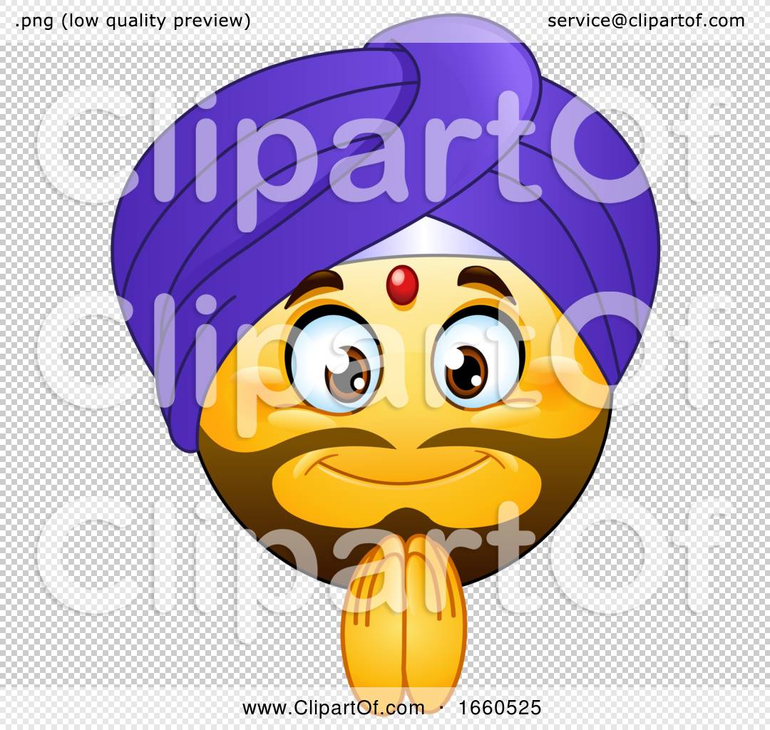Cartoon Male Indian Emoji Smiley by yayayoyo #1660525