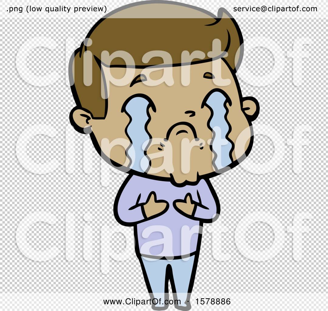 Cartoon Man Crying by lineartestpilot #1578886