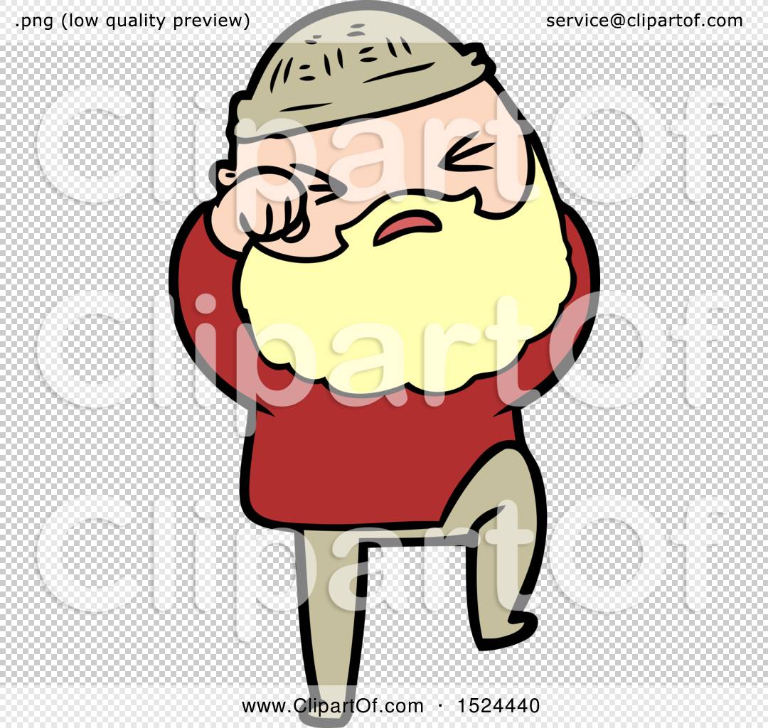 Cartoon Man with Beard by lineartestpilot #1524440
