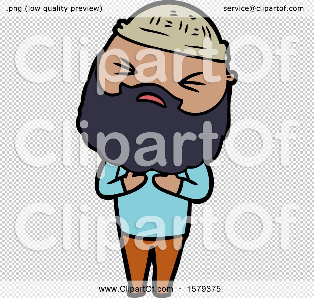 Cartoon Man with Beard by lineartestpilot #1579375