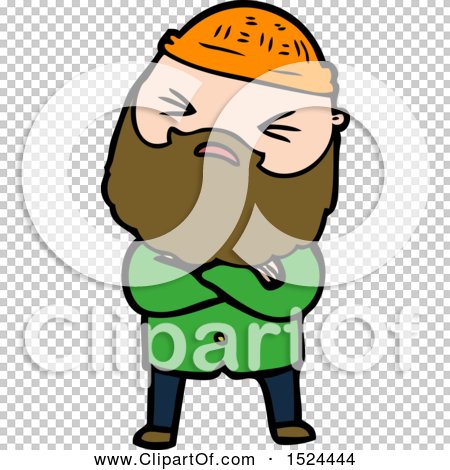 Cartoon Man with Beard by lineartestpilot #1524444