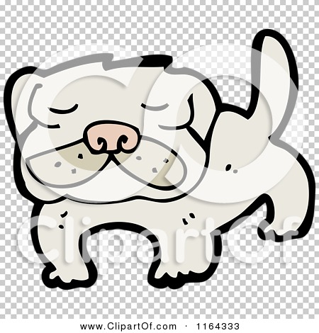 Cartoon of a Bulldog - Royalty Free Vector Illustration by