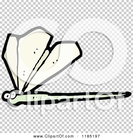 Cartoon of a Dragonfly - Royalty Free Vector Illustration by