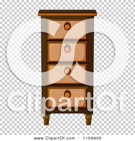Cartoon of a Dresser - Royalty Free Vector Clipart by Graphics RF #1159905