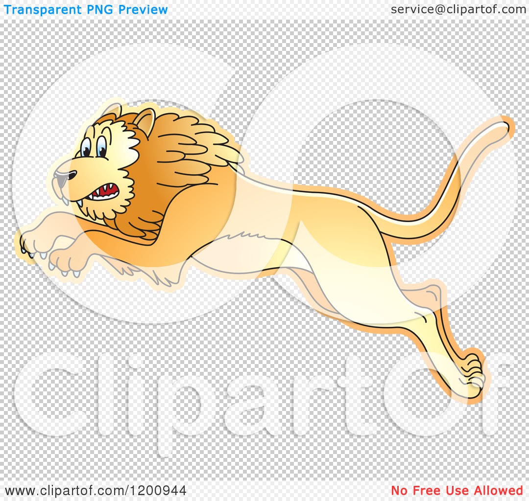 Leaping Lion Stock Illustrations, Cliparts and Royalty Free Leaping Lion  Vectors