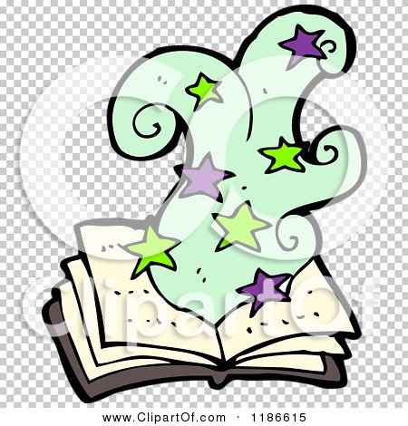 Magic book background Royalty Free Vector Image