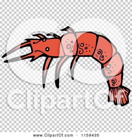 Cartoon of a Prawn - Royalty Free Vector Illustration by ...