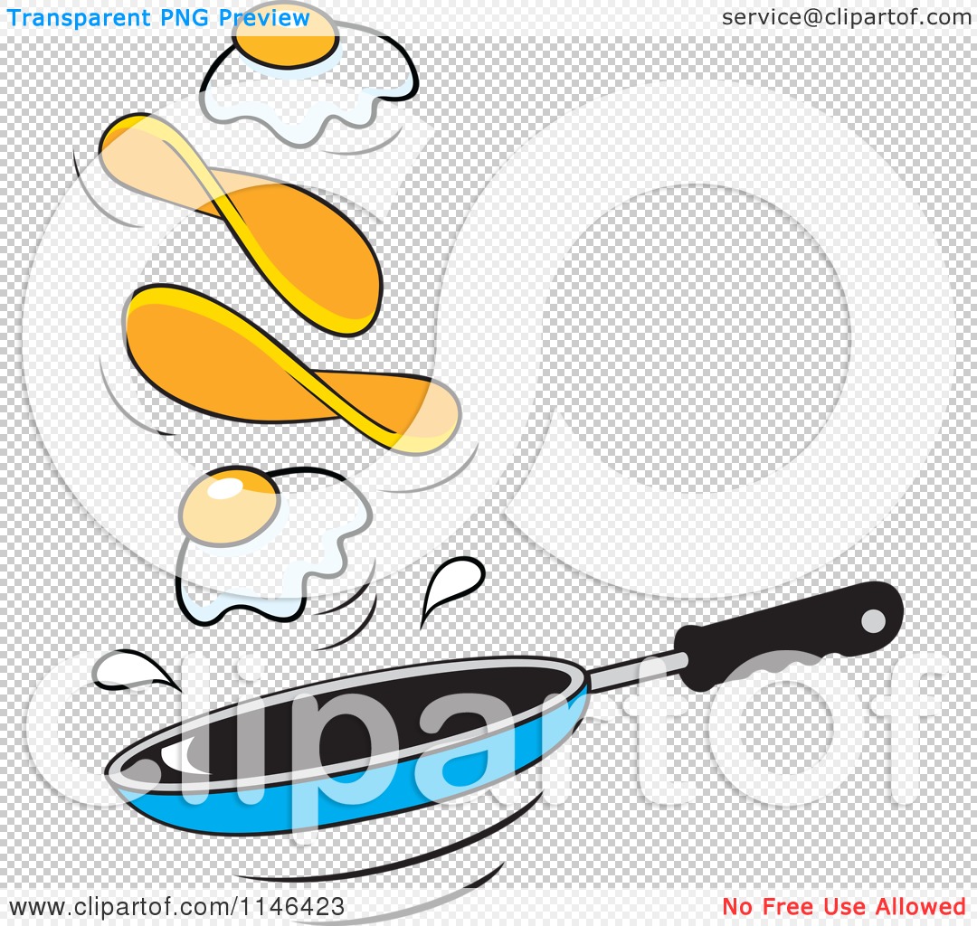 Omelette spatula on a white background Royalty Free Vector