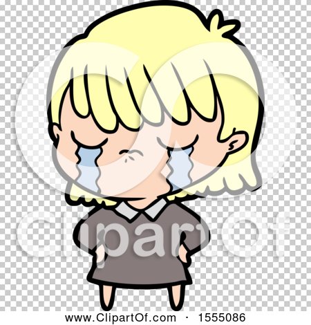Cartoon Woman Crying by lineartestpilot #1555086
