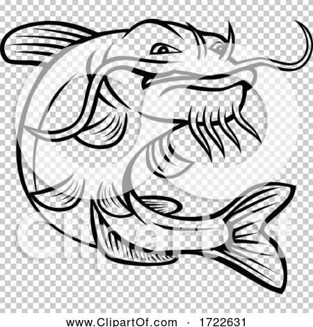 Royalty-Free (RF) Catfish Clipart, Illustrations, Vector Graphics #1