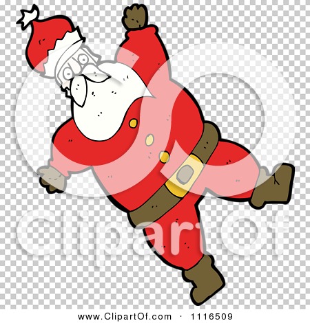 Clipart Christmas Santa Claus 1 - Royalty Free Vector Illustration by