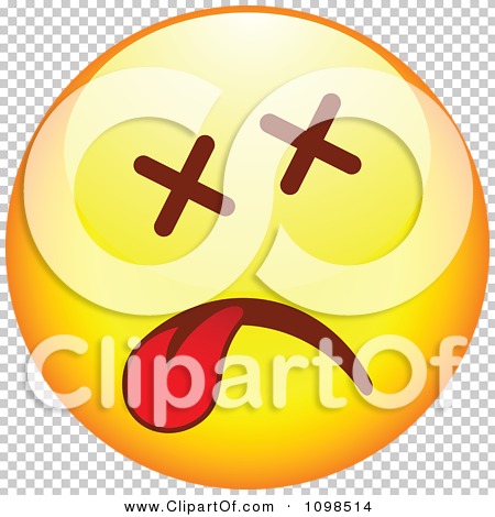 dead emoticon clipart