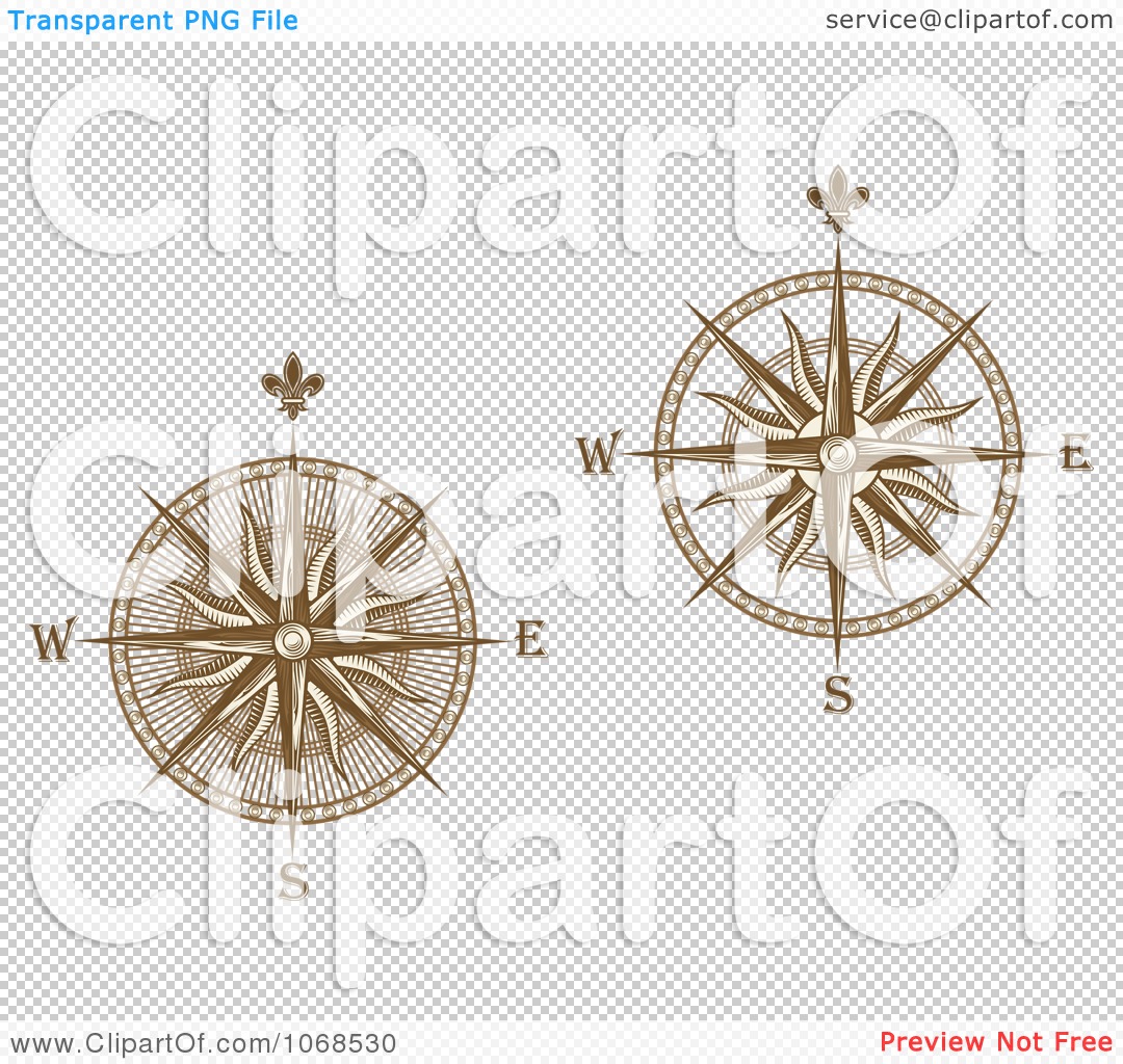 Clipart Gold Compasses Royalty Free Vector Illustration By Vector Tradition Sm