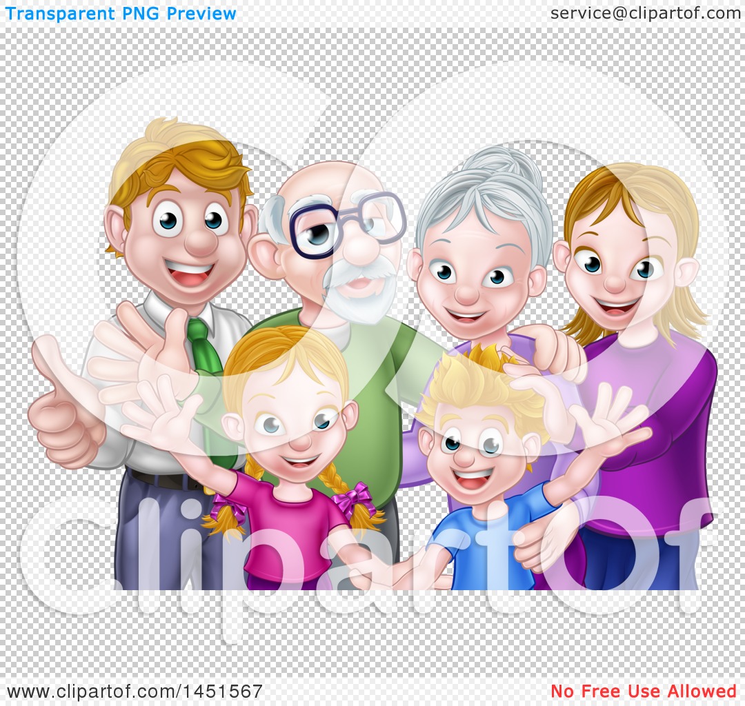 Grand parents with children Vectors & Illustrations for Free