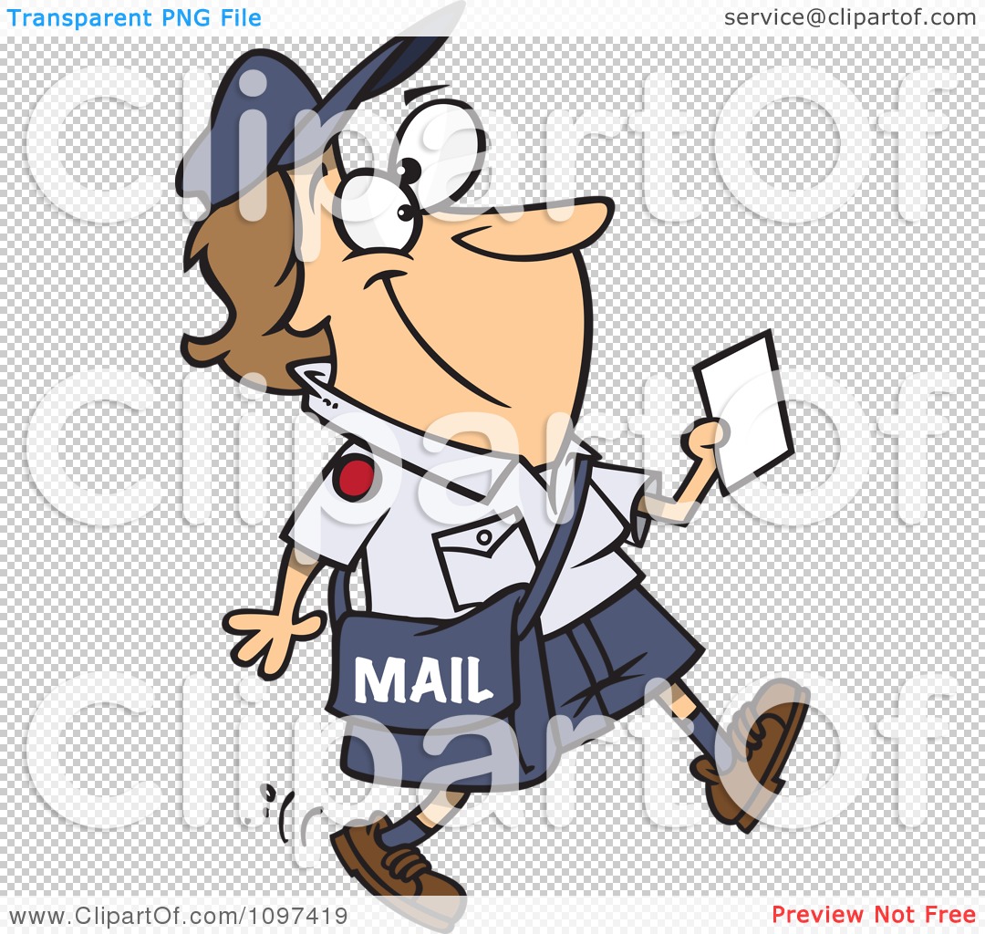 mailwoman cartoon