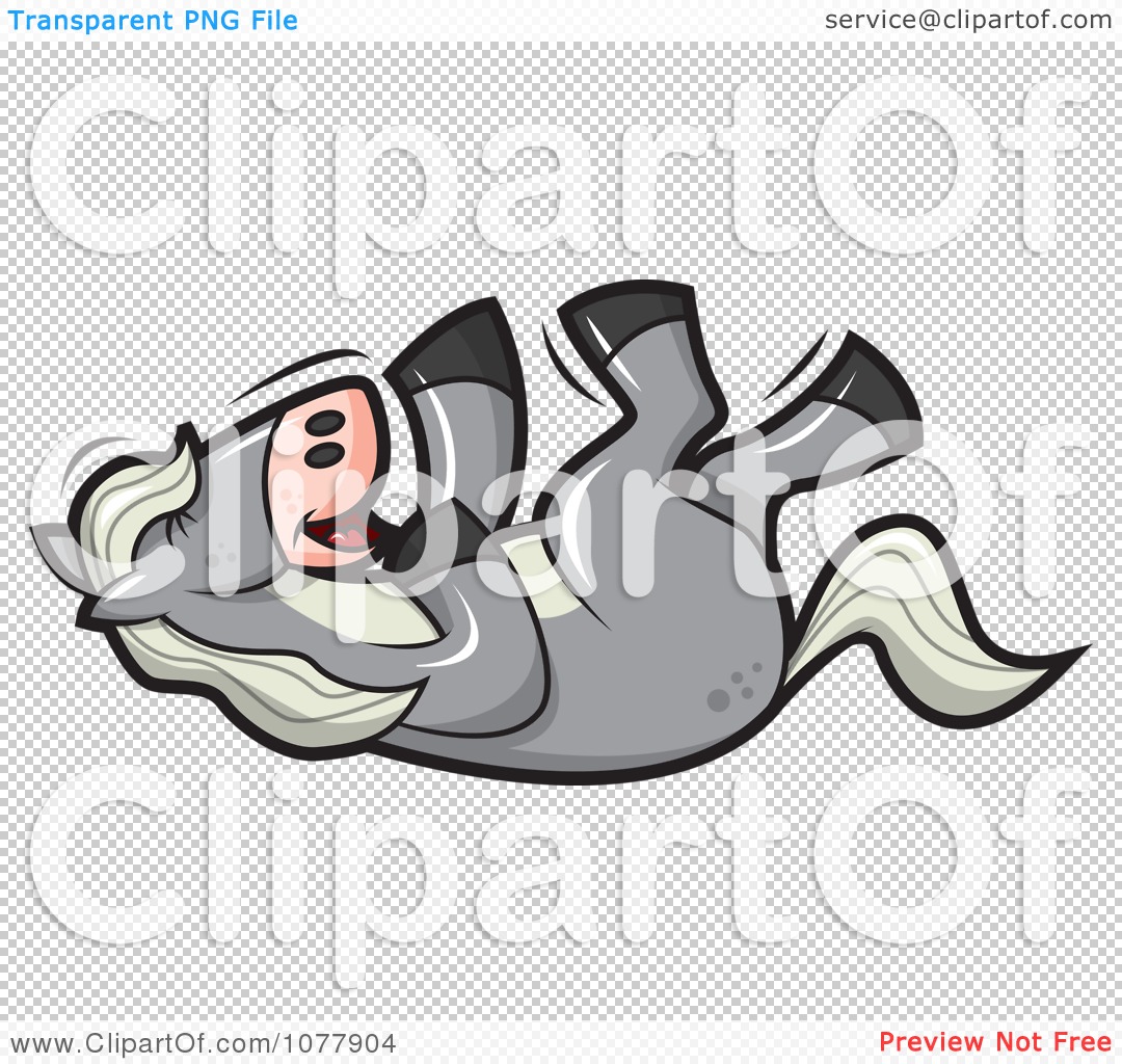 laughing horse clipart