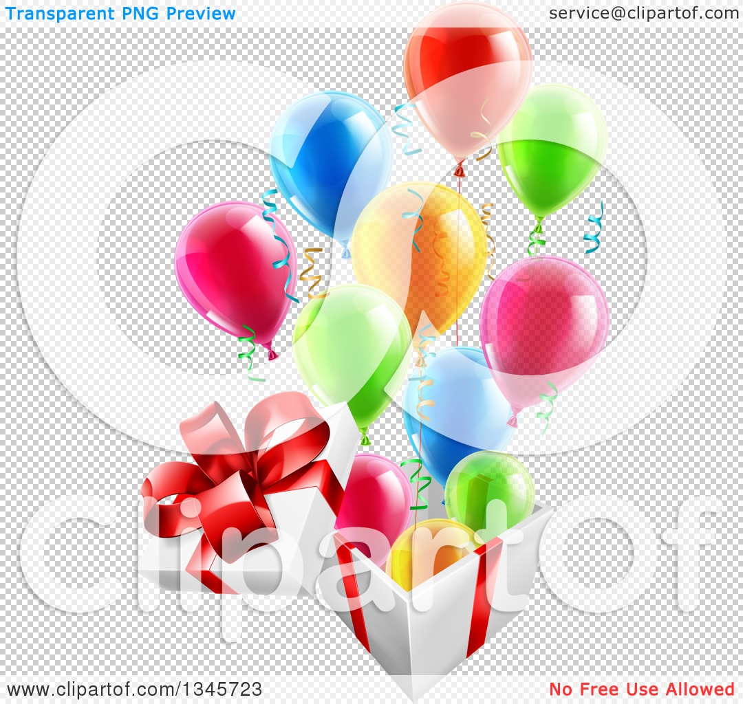 Free Vector  Colorful birthday decoration with presents