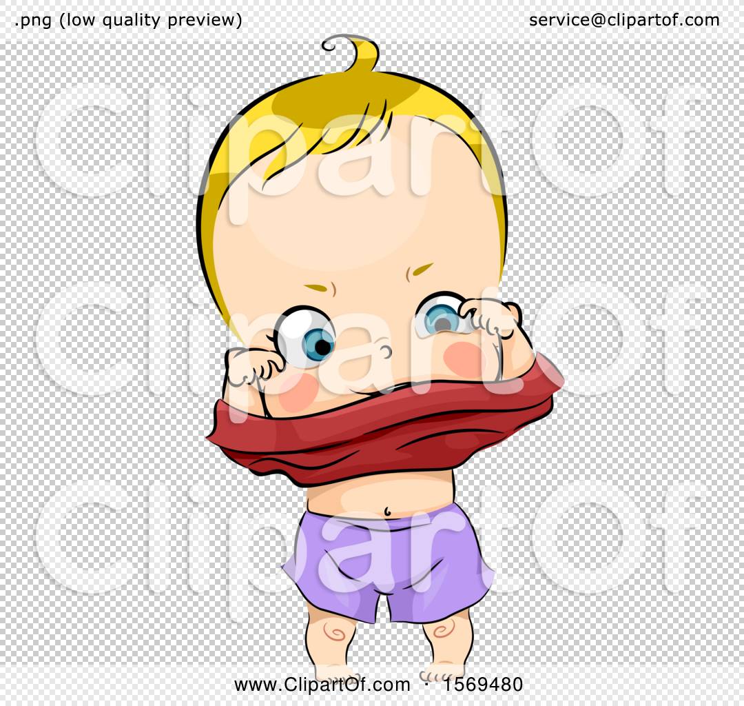 Clipart of a Boy Dressing and Putting on Pants - Royalty Free Vector  Illustration by BNP Design Studio #1519249