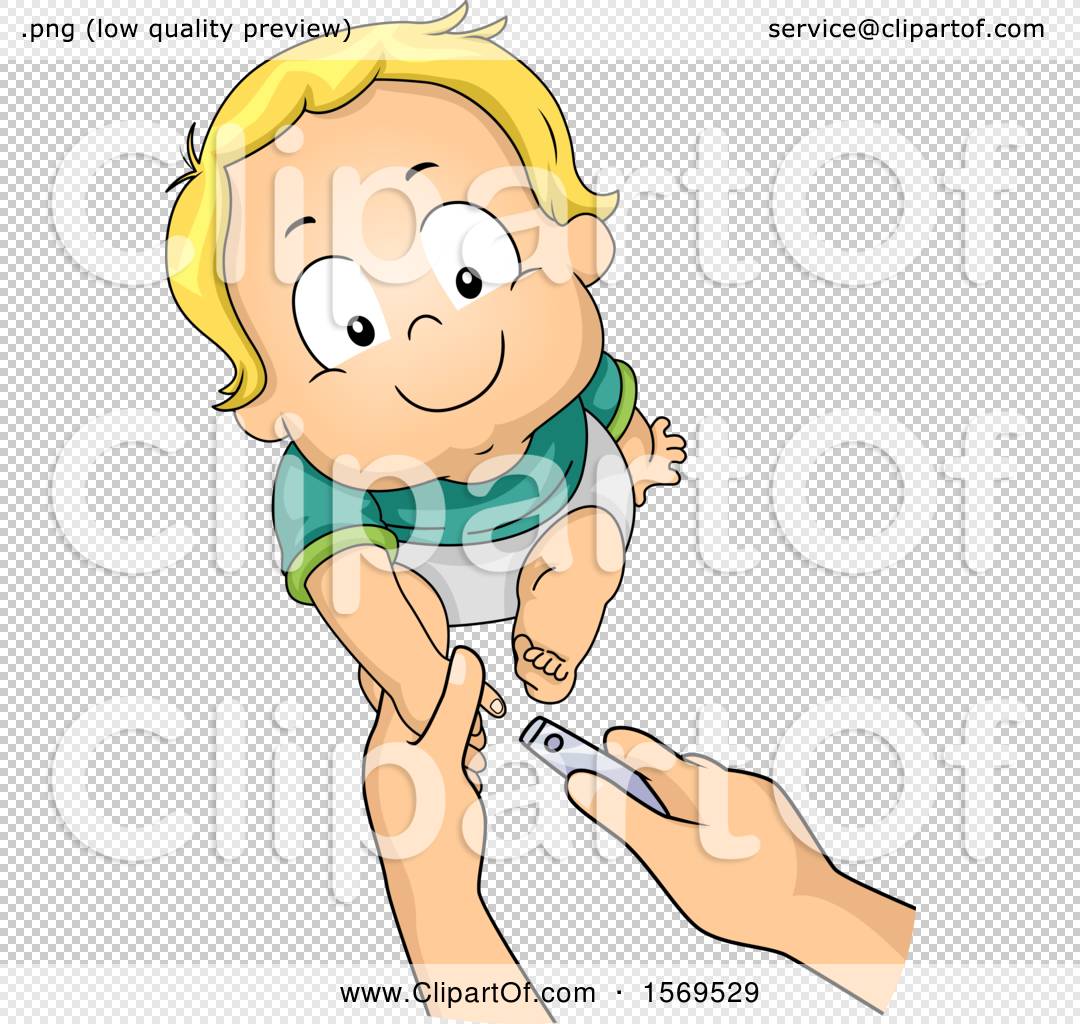 Asian Child Cute Or Kid Girl Long Nails With Dirty And Learn Cut Fingernails  By Help Oneself And Nail Clipper On 5 Years Old And White Tone Background  Stock Photo, Picture and