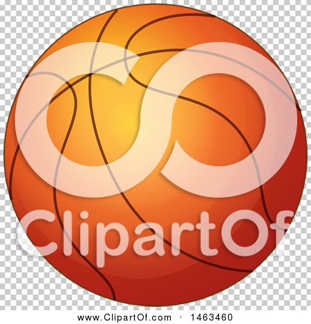 Clipart of a Basketball - Royalty Free Vector Illustration by Graphics