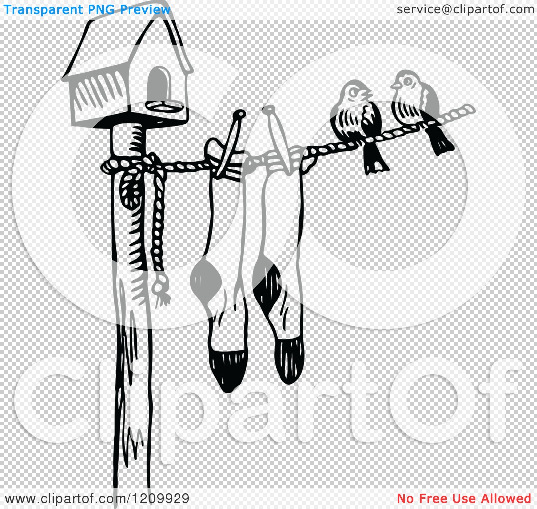 Baby socks clothes hanging in wire Royalty Free Vector Image