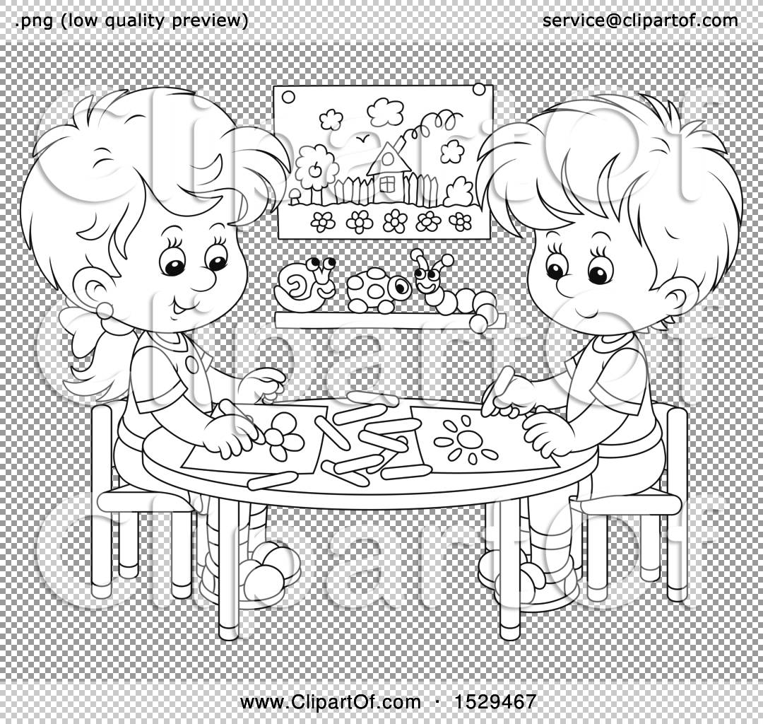 https://transparent.clipartof.com/Clipart-Of-A-Black-And-White-Boy-And-Girl-Coloring-Pictures-At-A-Table-Royalty-Free-Vector-Illustration-10241529467.jpg