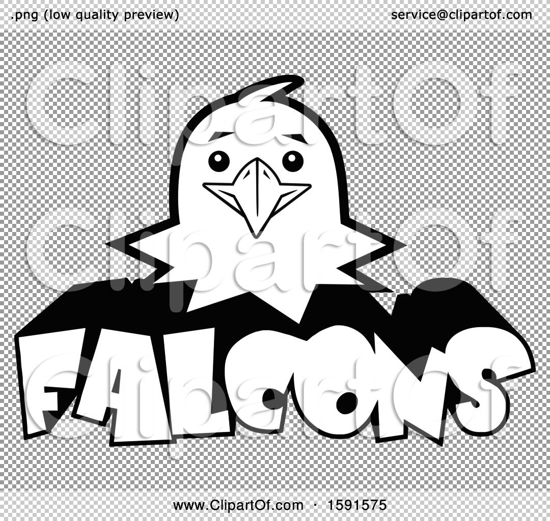 friendly falcon clip art