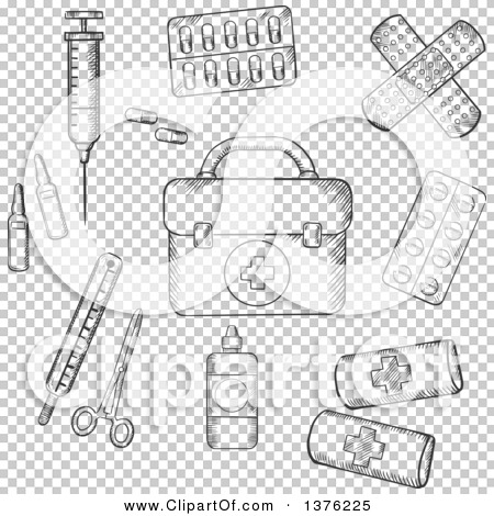 Ilustración de Cuidado De La Salud Y La Medicina Doodle Conjunto De Iconos  y más Vectores Libres de Derechos de Garabato - iStock