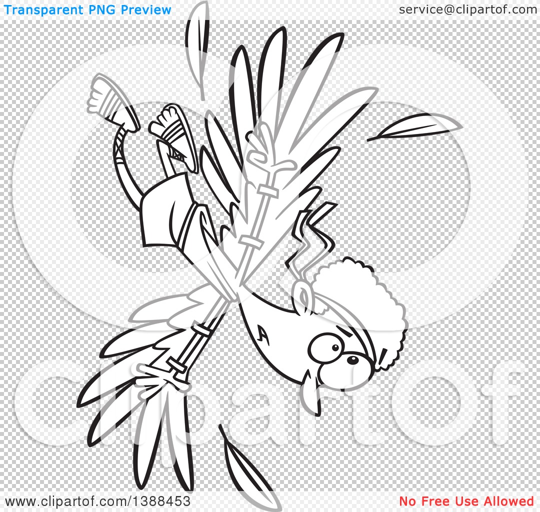 Icarus with the wings Royalty Free Vector Image
