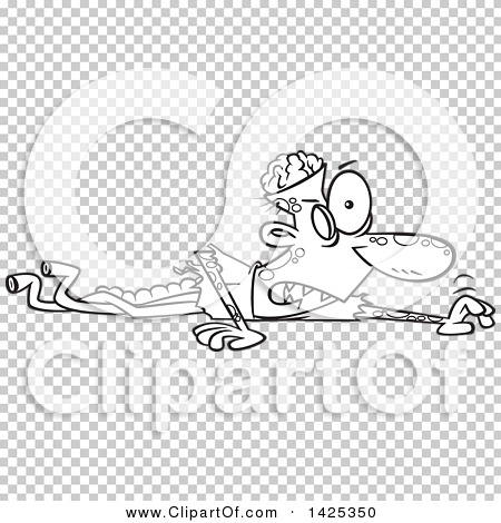 Clipart of a Cartoon Black and White Lineart Zombie with His Lower Body  Missing and Guts Hanging Out, Crawling in the Ground - Royalty Free Vector  Illustration by toonaday #1425350
