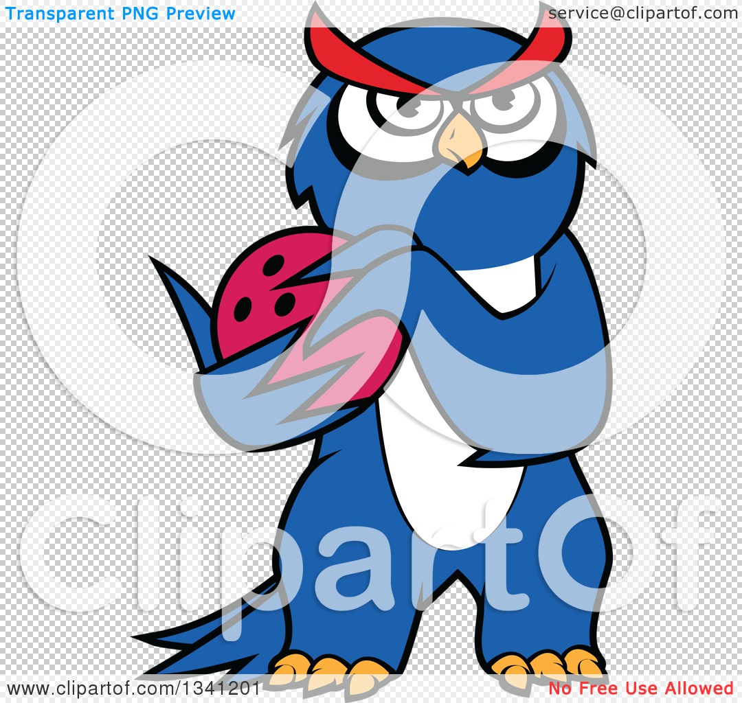 blue owl clipart