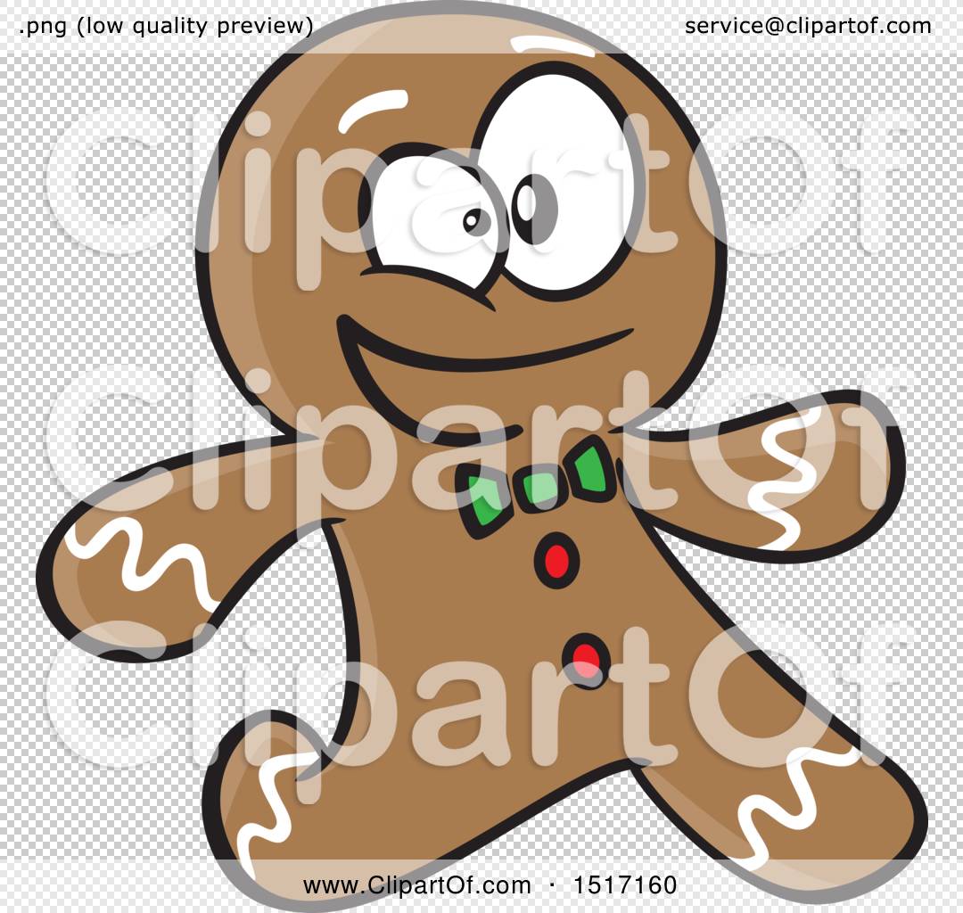gingerbread man cartoon