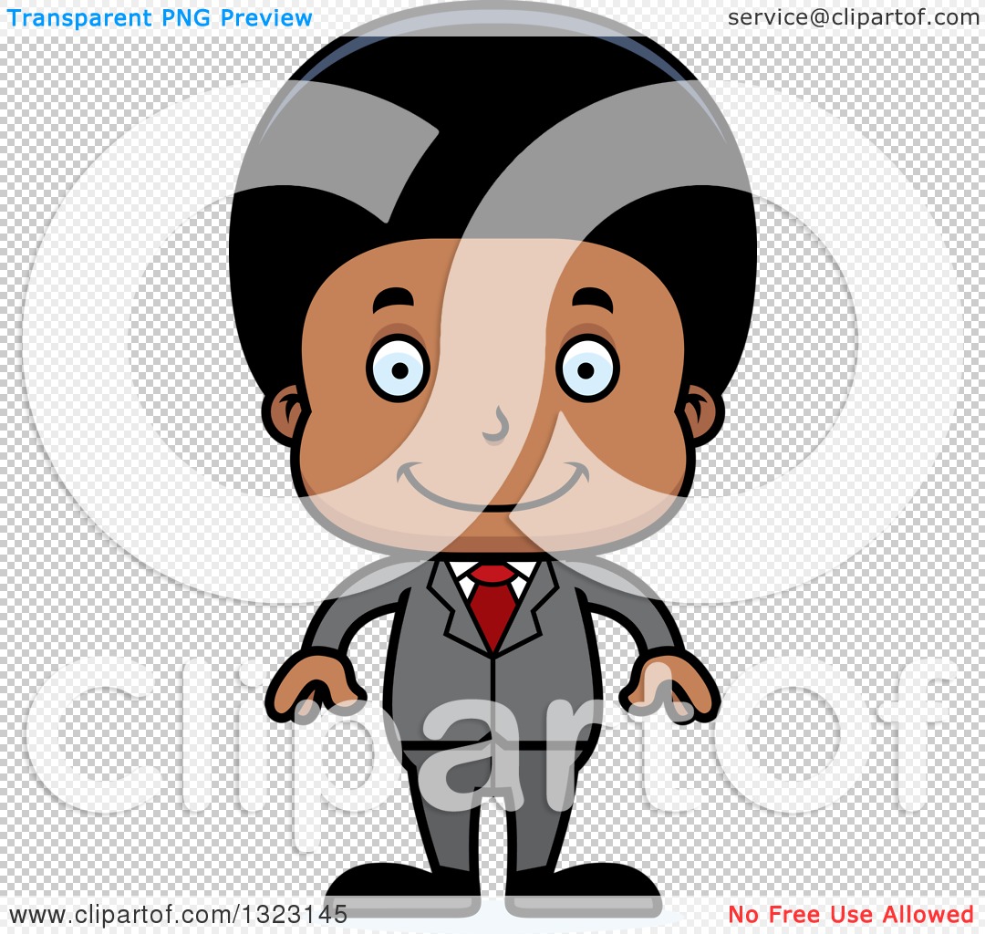 Clipart of a Cartoon Happy Black Boy Sports Coach - Royalty Free Vector  Illustration by Cory Thoman #1323148