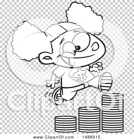 Royalty Free Investing Clip Art by toonaday