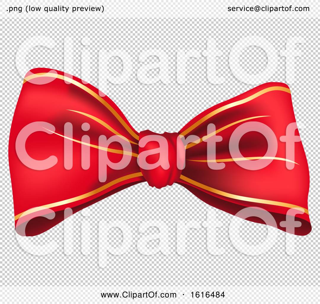 Background with gold bow Royalty Free Vector Image