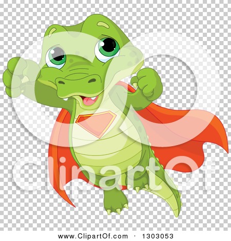cute baby alligator clipart