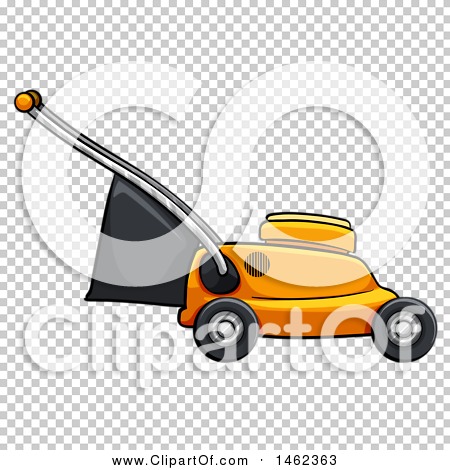 Clipart of a Lawn Mower - Royalty Free Vector Illustration by Graphics