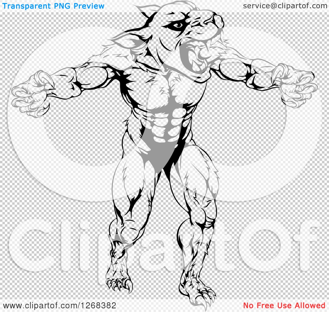 Muscular Panther Basketball Mascot Player School Stock Vector (Royalty  Free) 1546601450