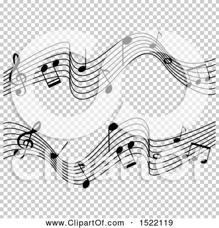 Clipart of a Music Sheet - Royalty Free Vector Illustration by Graphics