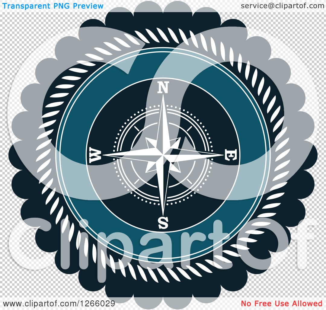 Nautical Compass Vector Art PNG Images