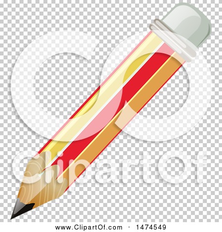 Clipart of a Pencils - Royalty Free Vector Illustration by Graphics RF