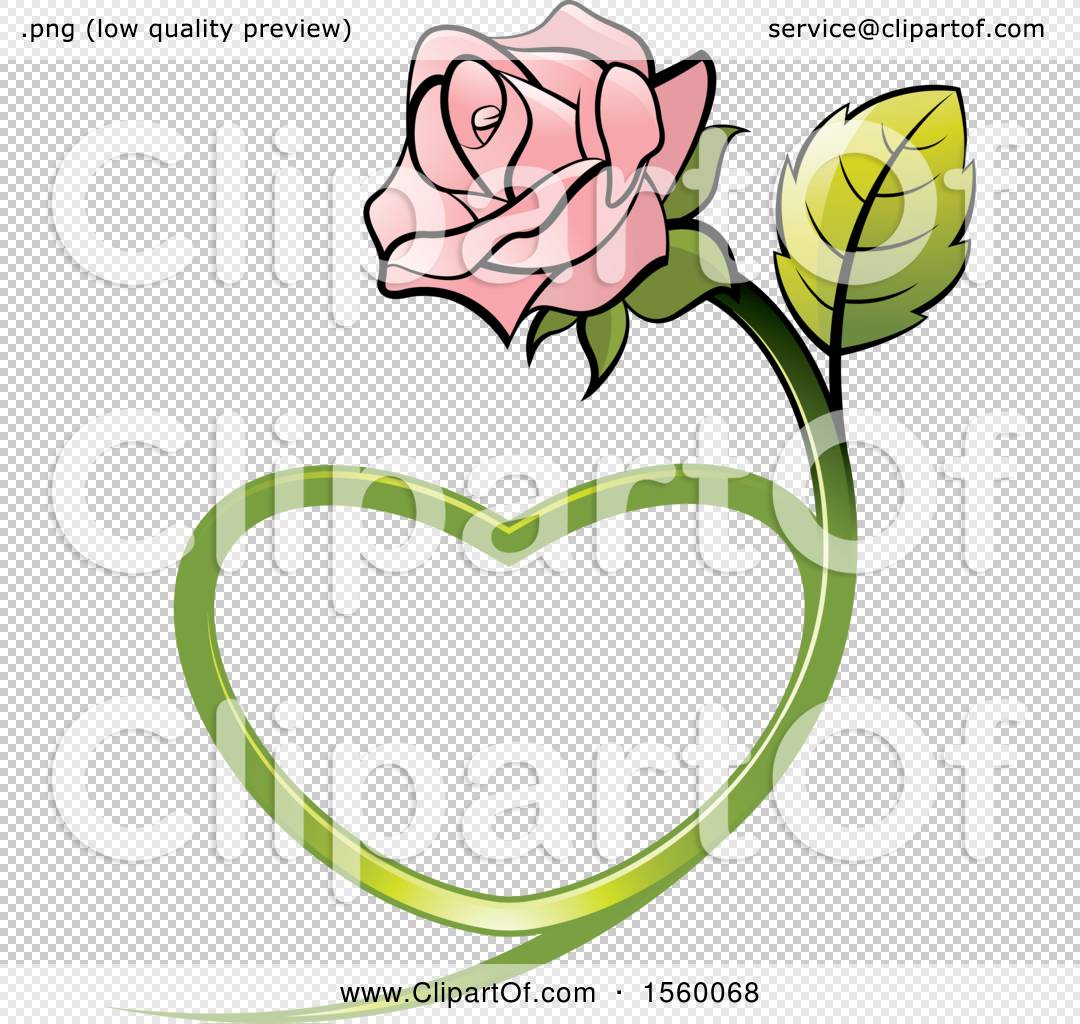 pink rose flower clip art
