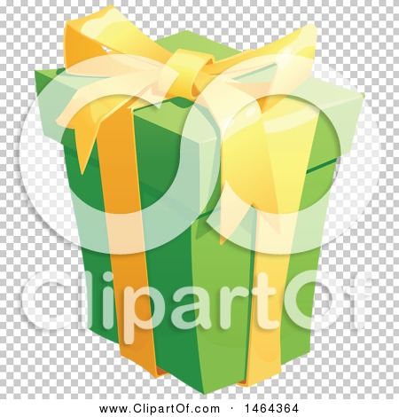 Clipart of a Present - Royalty Free Vector Illustration by Vector