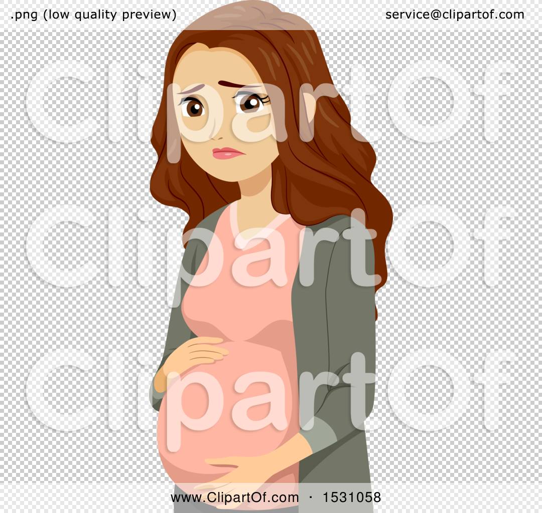 Pregnant Teen Girl Art